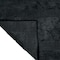 Hastings Home 100-percent Cotton Bathmat 24x60 Long Bathroom Runner, Reversible, Soft, Absorbent, Rug, Black 627387BRN - alternate 2